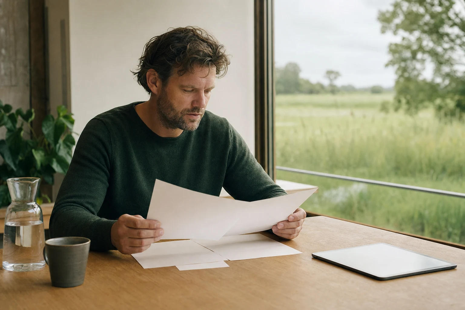 Rustige beoordeling van informatie en documenten